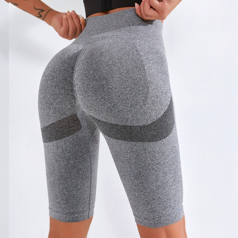 High-Waisted Biker Shorts for Women - Tummy Control & Squat-Proof-2500112