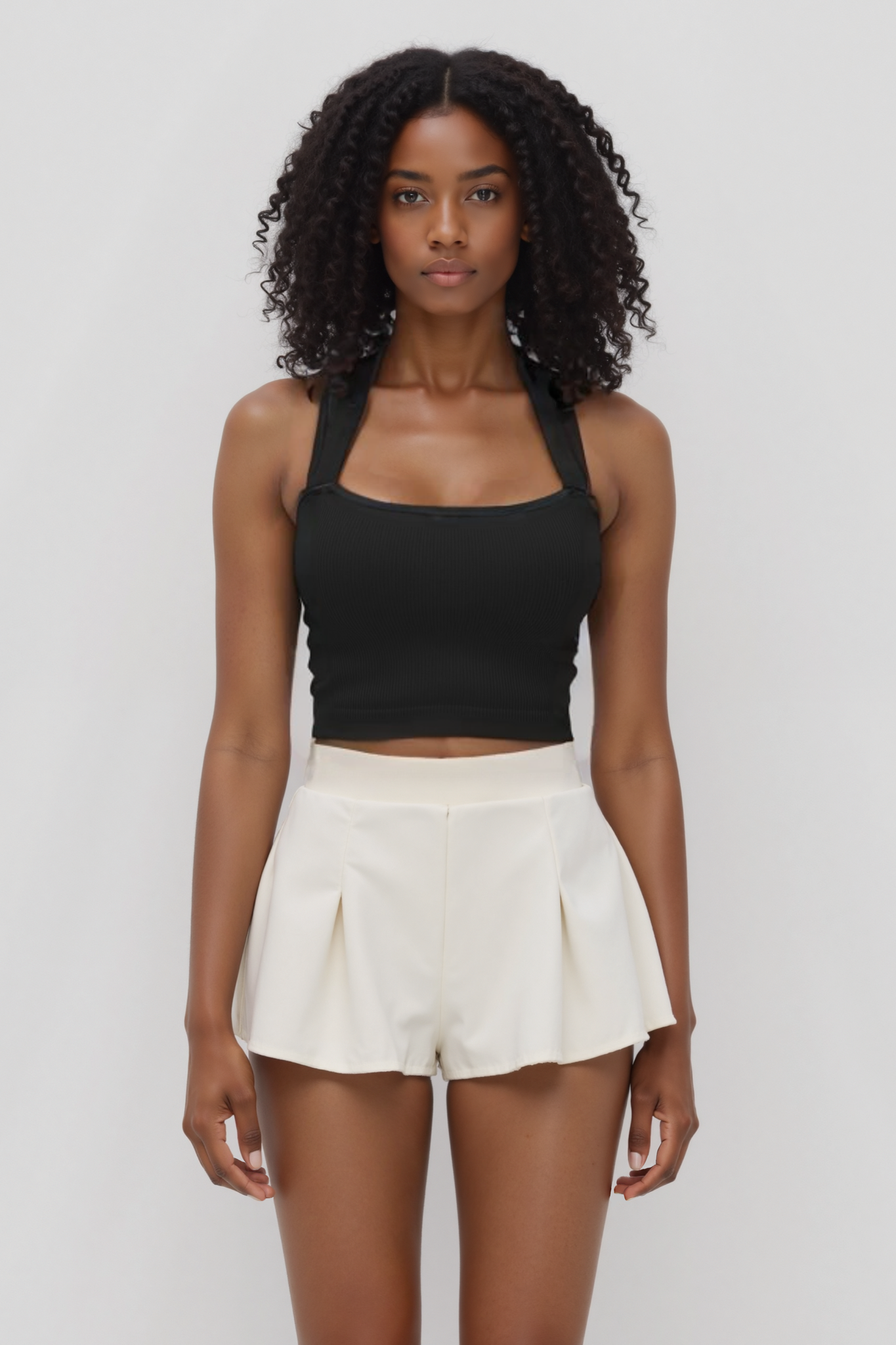Essential Solid Color Tank Top - Soft Breathable Everyday Basic-2500151