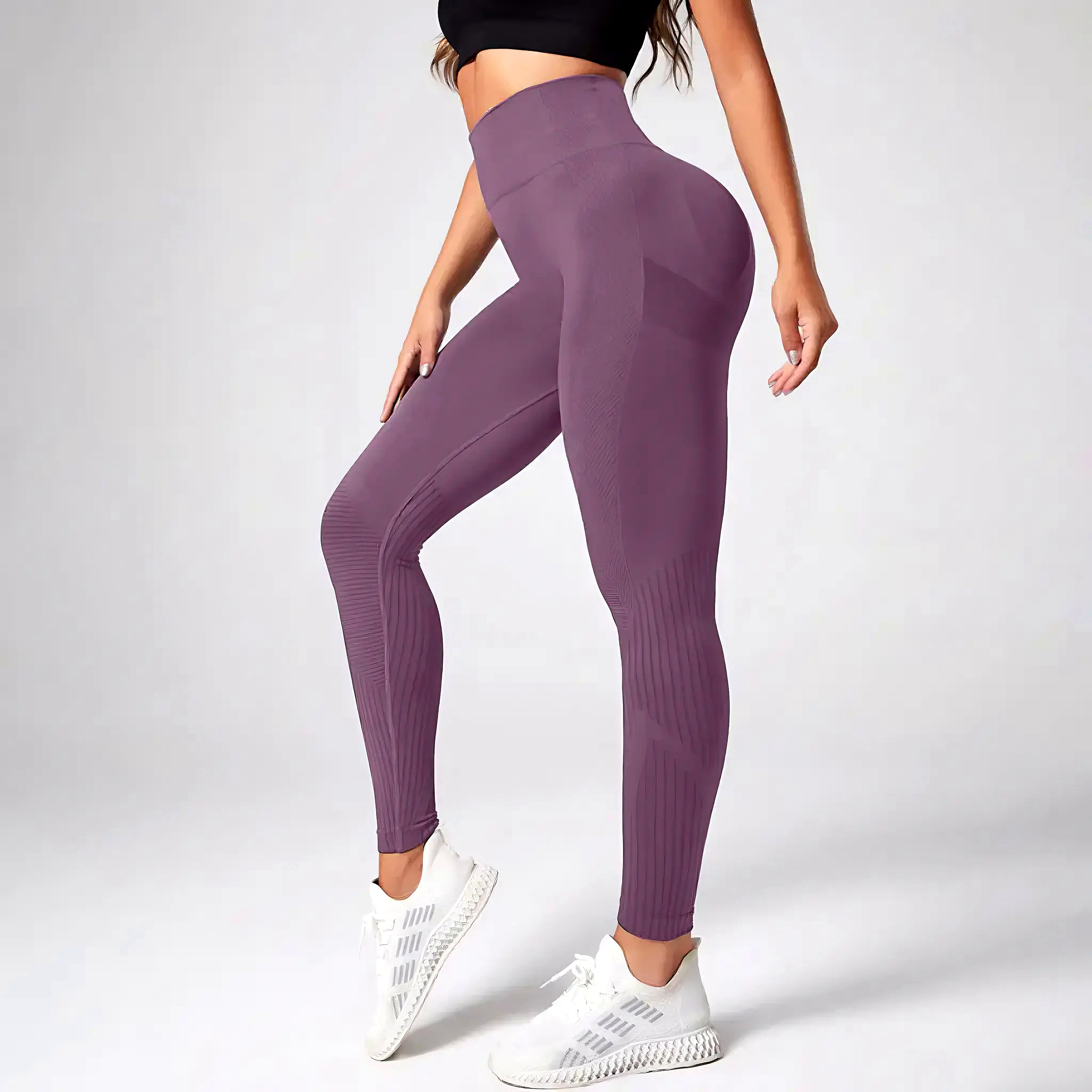 【Best Seller】Classic Striped Trousers - Solid Color Background & Tailored Fit-2500117