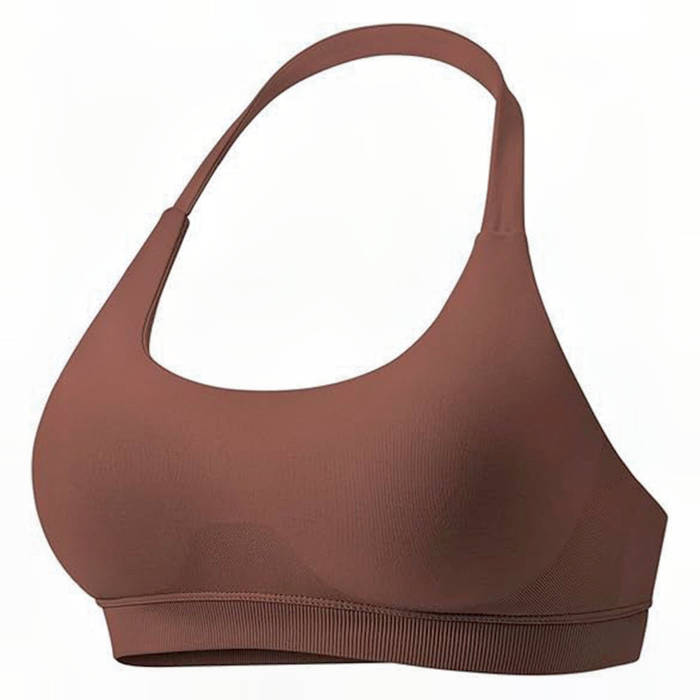 Halter Neck Tank Top with Built-in Bra - Supportive for Yoga & Fitness