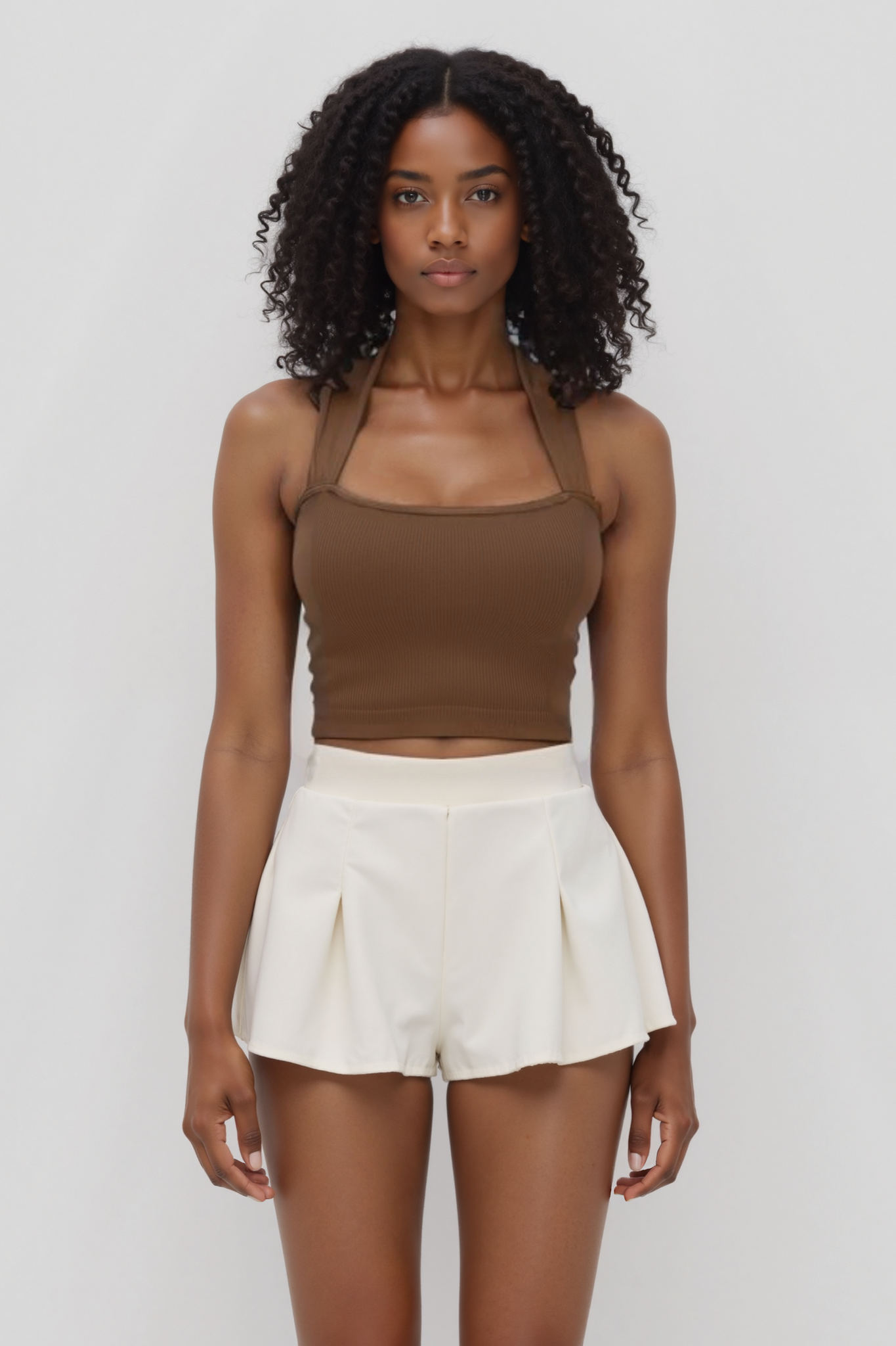 Essential Solid Color Tank Top - Soft Breathable Everyday Basic-2500151