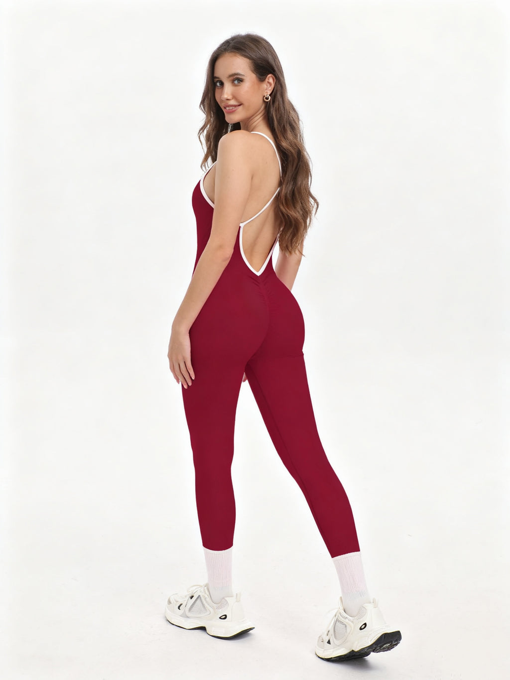 【New Arrival】Va Va Voom Bodysuit - Long Pants with Spaghetti Straps-2500162