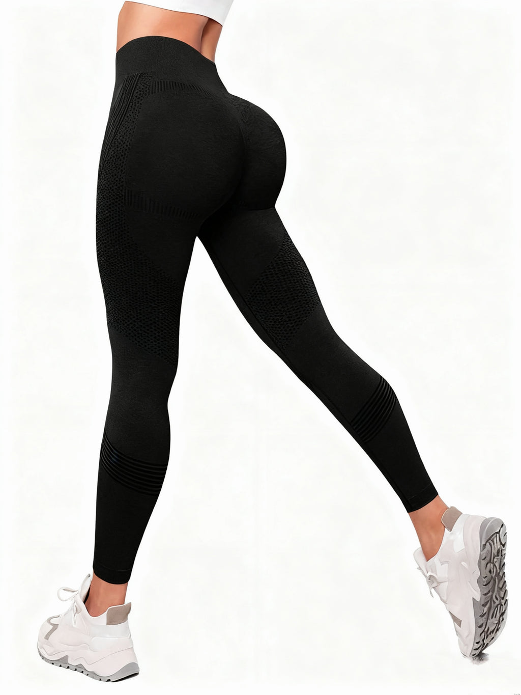 【Best Seller】Squat-Proof Workout Leggings - High-Waisted in Classic Colors