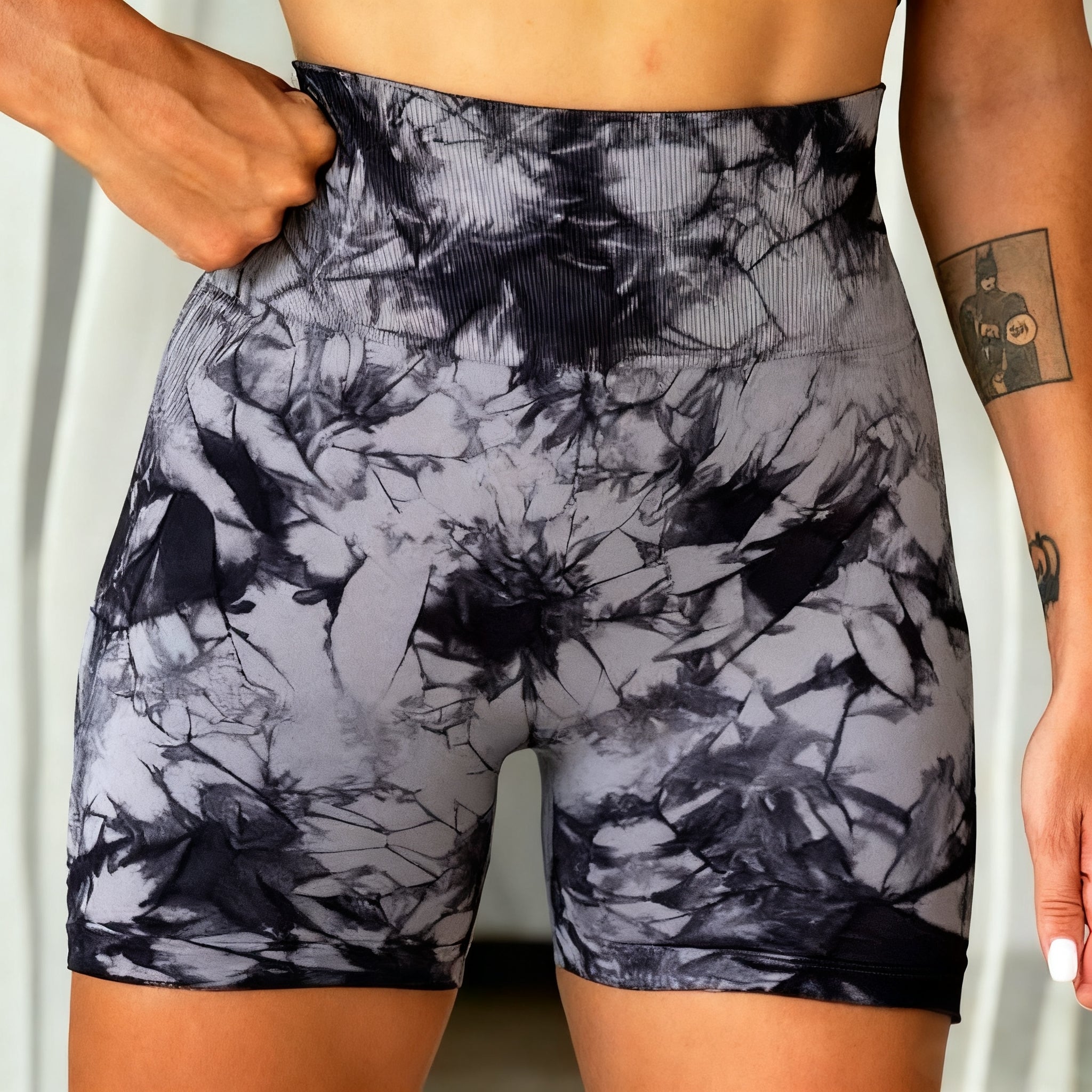 Beachy Tie-Dye Shorts - Lightweight and Breathable for Vacation-25001113