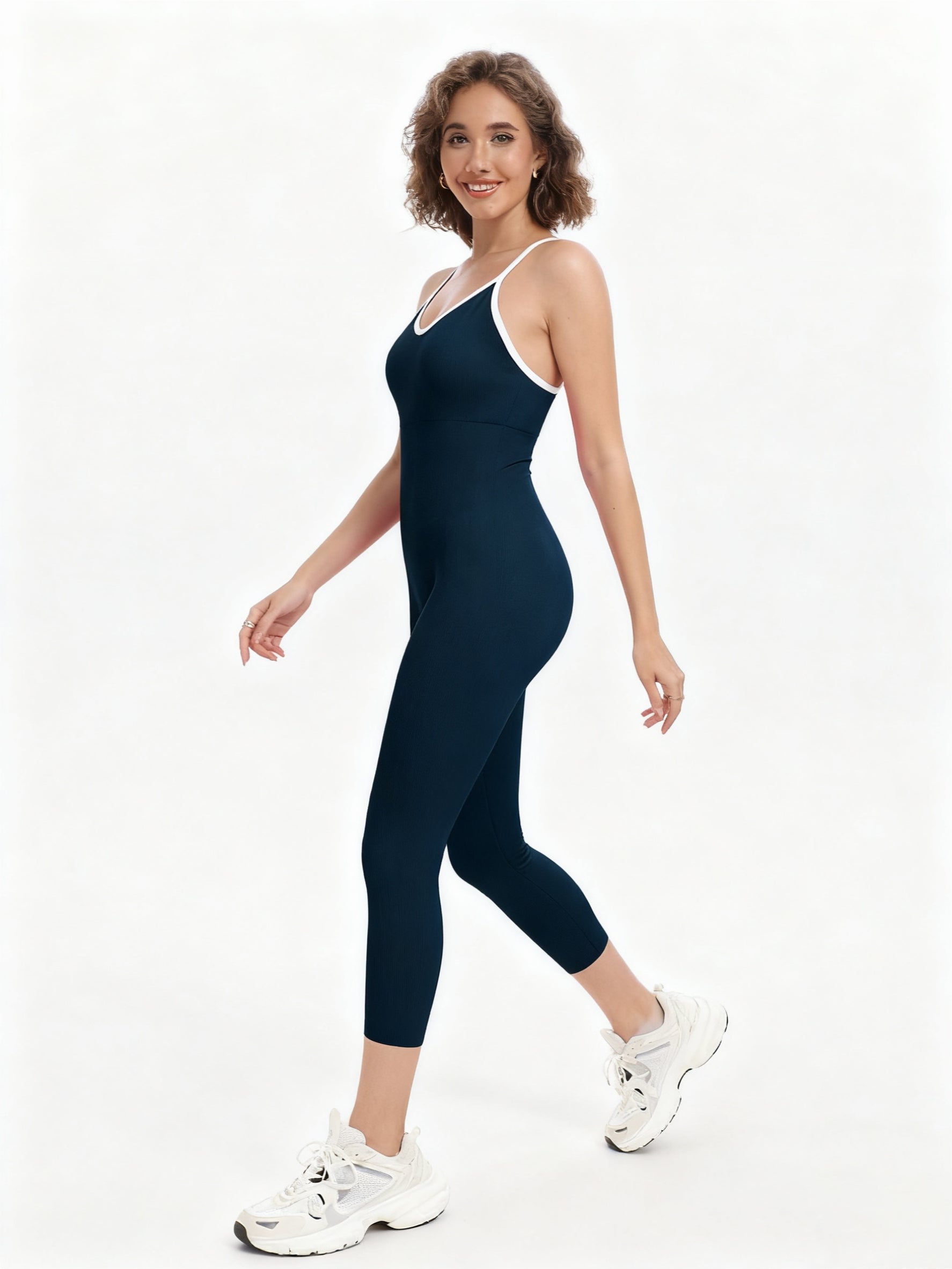 【New Arrival】Va Va Voom Bodysuit - Long Pants with Spaghetti Straps-2500162