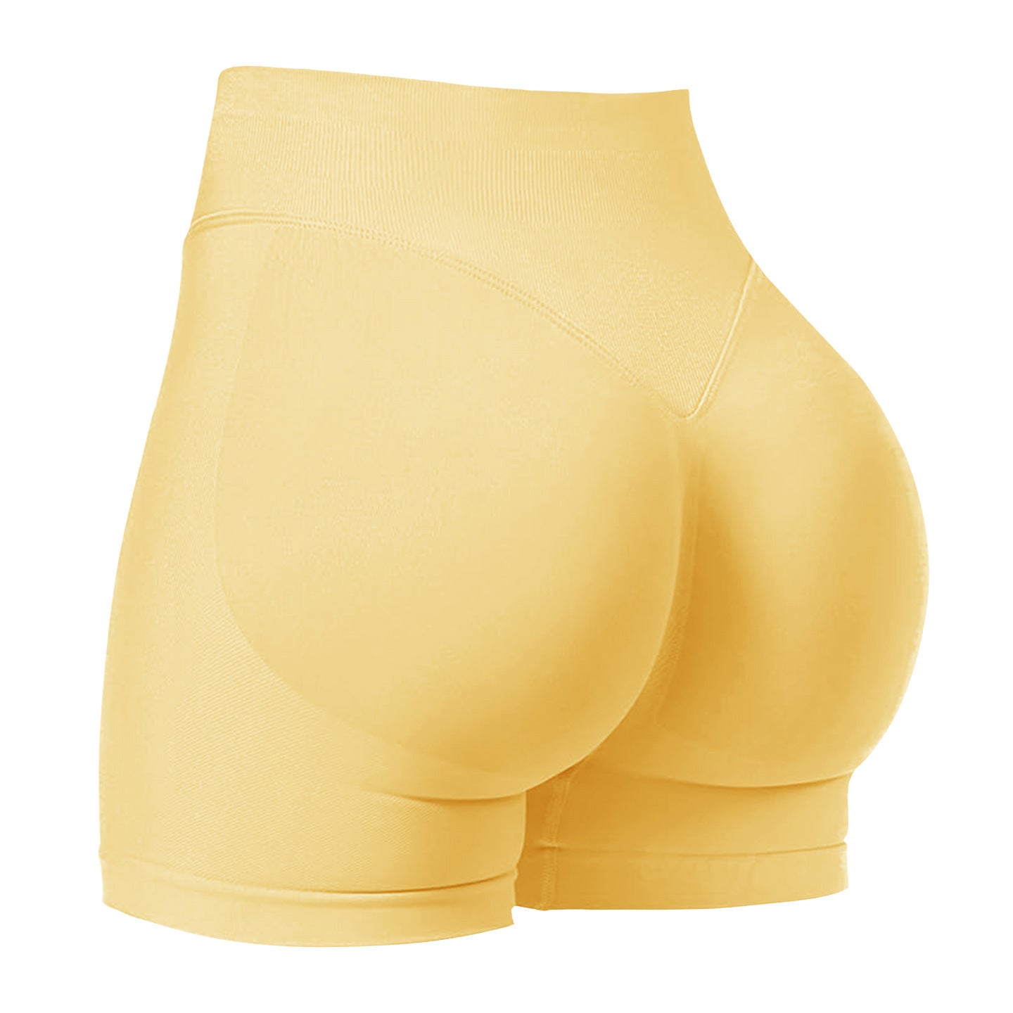 3-Inch Inseam Booty Lifting Yoga Shorts - High-Waisted & Cheeky-2500113