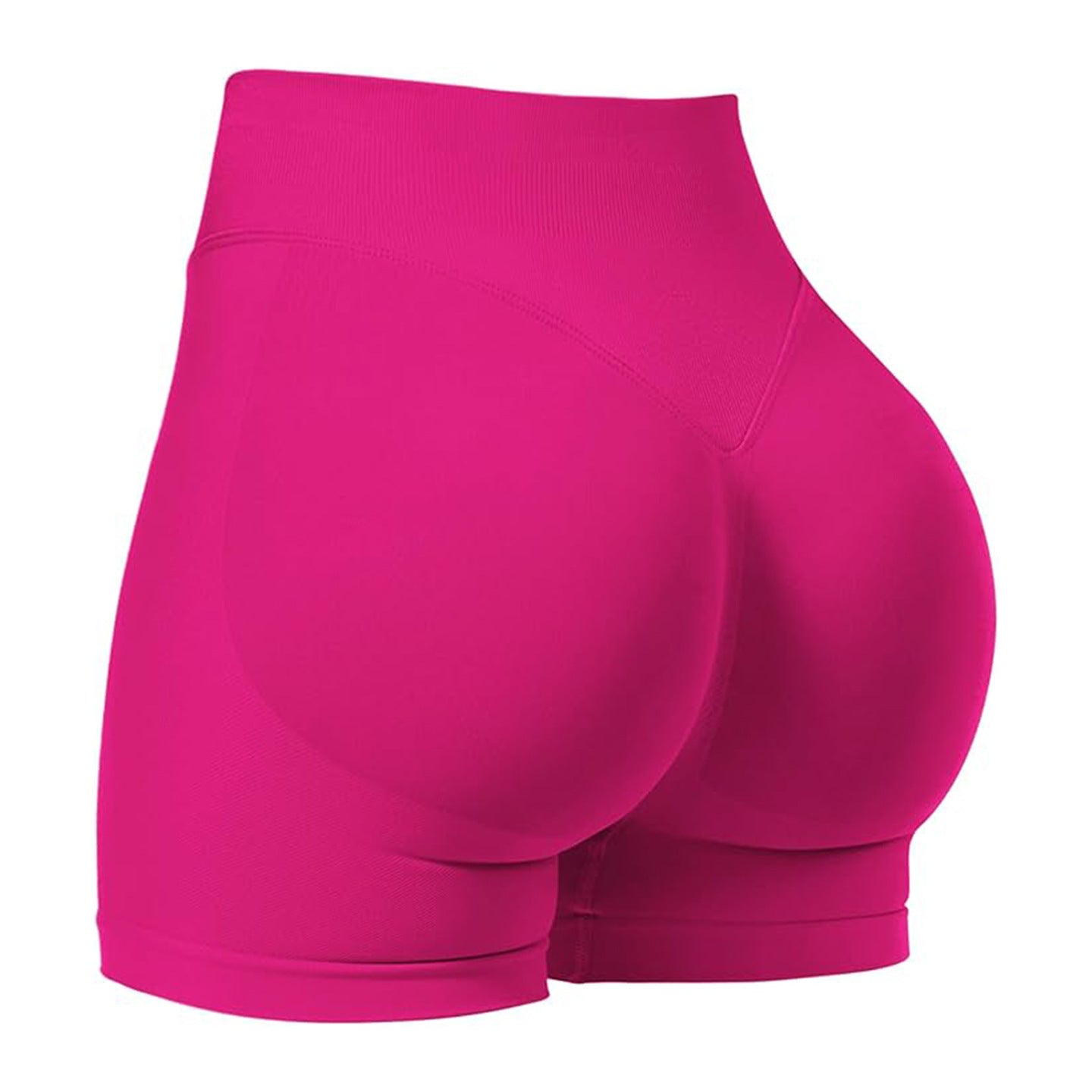 3-Inch Inseam Booty Lifting Yoga Shorts - High-Waisted & Cheeky-2500113