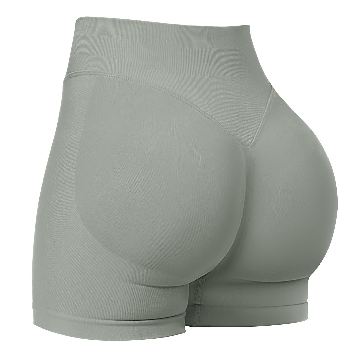 3-Inch Inseam Booty Lifting Yoga Shorts - High-Waisted & Cheeky-2500113