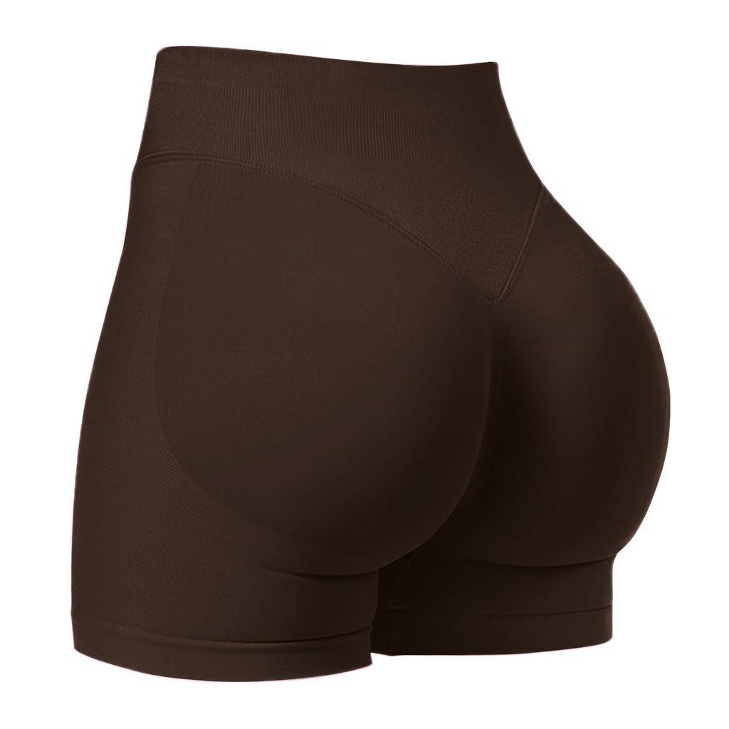 3-Inch Inseam Booty Lifting Yoga Shorts - High-Waisted & Cheeky-2500113